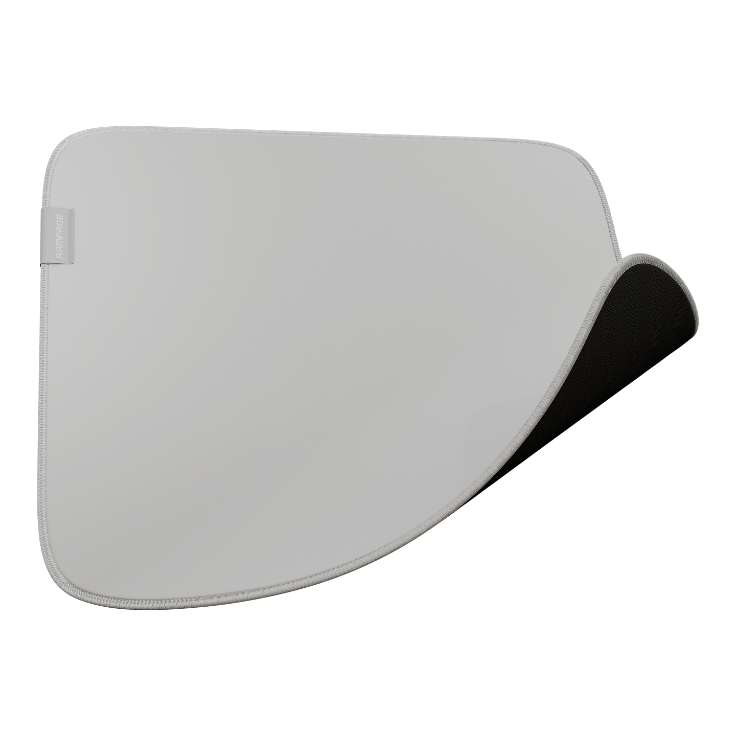 Pulsar Pro M 350x290x4mm Dikişli Neutral Kumaş Gri Gaming Mouse Pad - Rampage