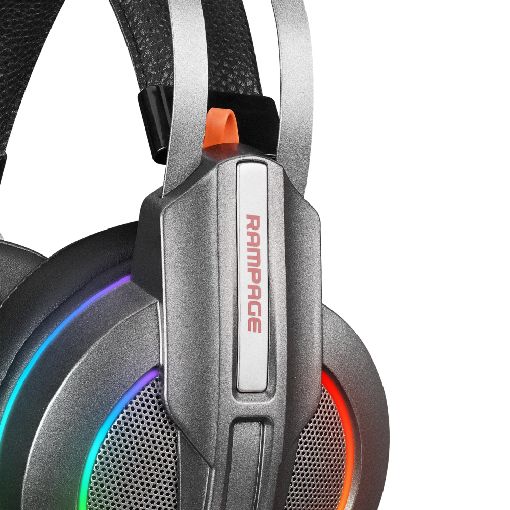 RM-K6 STARK PLUS RGB 7.1 Oyuncu Kulaklığı - Rampage