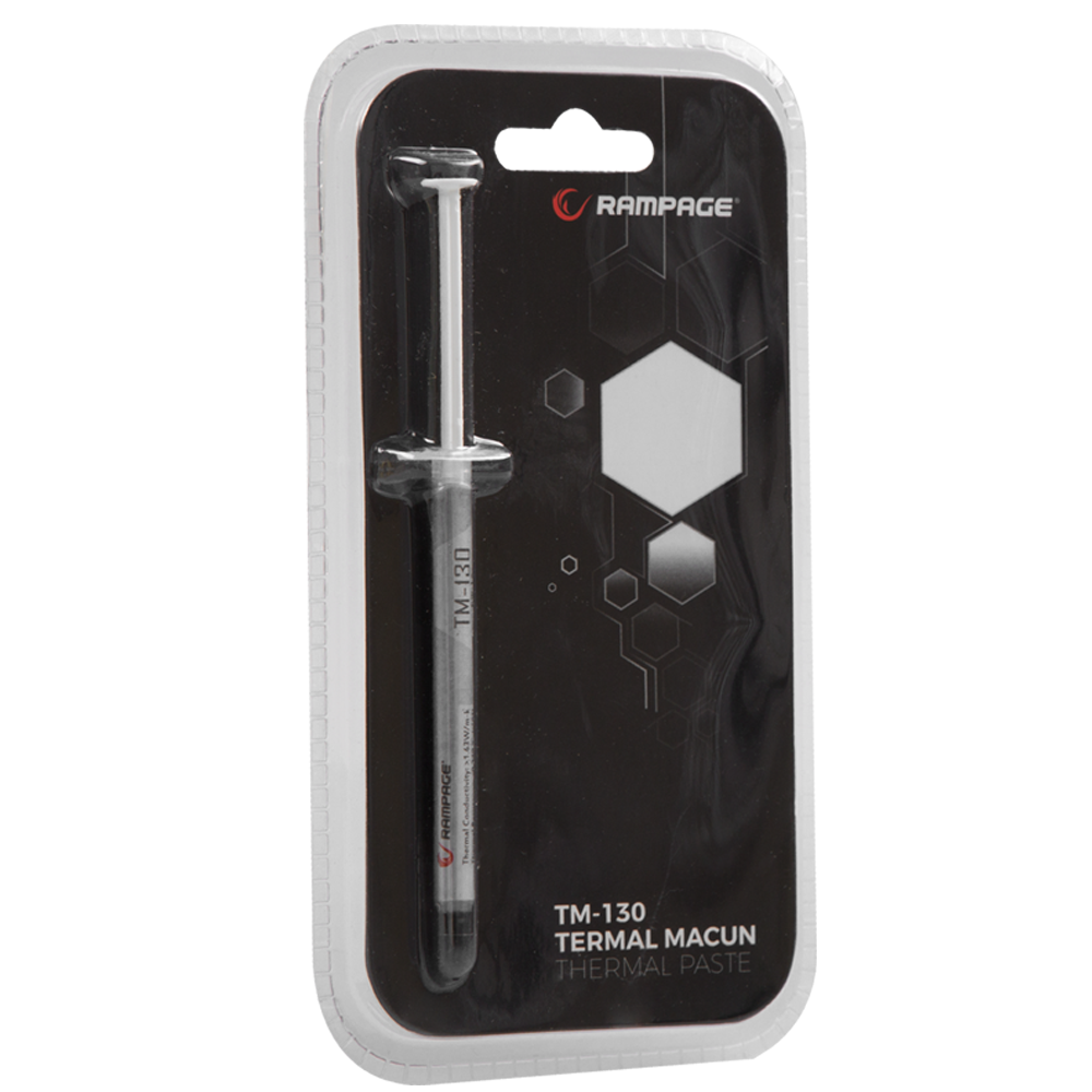 TM-130 1g 1.63w/m.K Gri Slim Tüp Termal Macun - Rampage