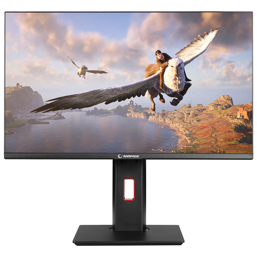 RAGE RG24R165 24 165Hz 1ms BOE IPS FHD RGB Freesync HDR Pivot PC Flat Oyuncu Monitörü - Rampage