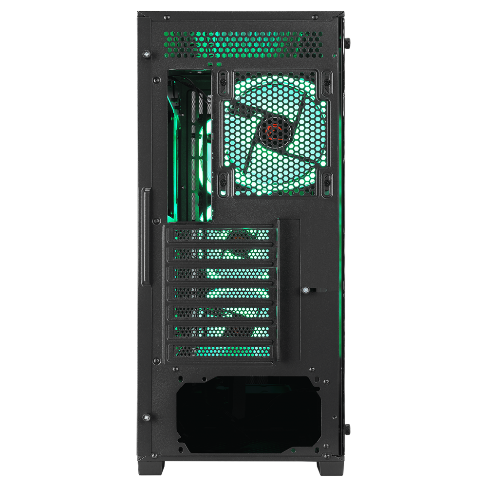 PRIME Mesh+Temperli Cam 4*ARGB Fan+Hub E-ATX Mid-T Gaming Oyuncu Kasası - Rampage