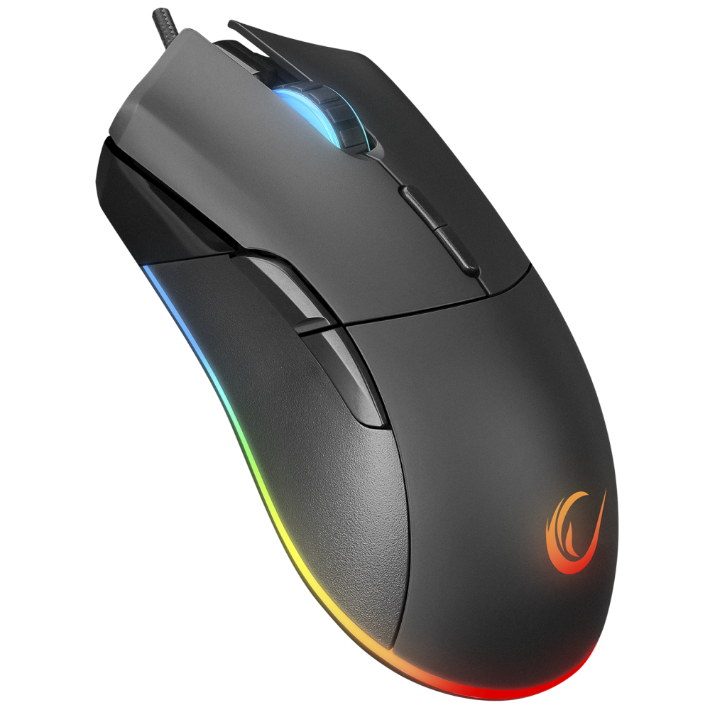 SMX-R21 COMPACT Usb Siyah RGB Işıklı+Macro 7200dpi / 1000hz Gaming Oyuncu Mouse