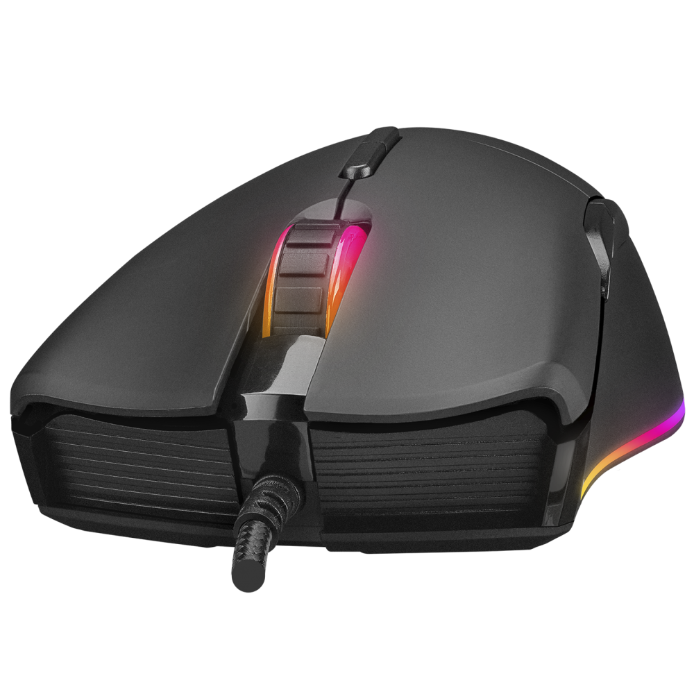 SMX-R21 COMPACT Usb Siyah RGB Işıklı+Macro 7200dpi / 1000hz Gaming Oyuncu Mouse - Rampage