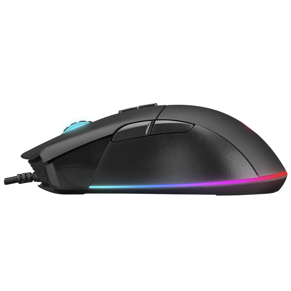 SMX-R21 COMPACT Usb Siyah RGB Işıklı+Macro 7200dpi / 1000hz Gaming Oyuncu Mouse - Rampage
