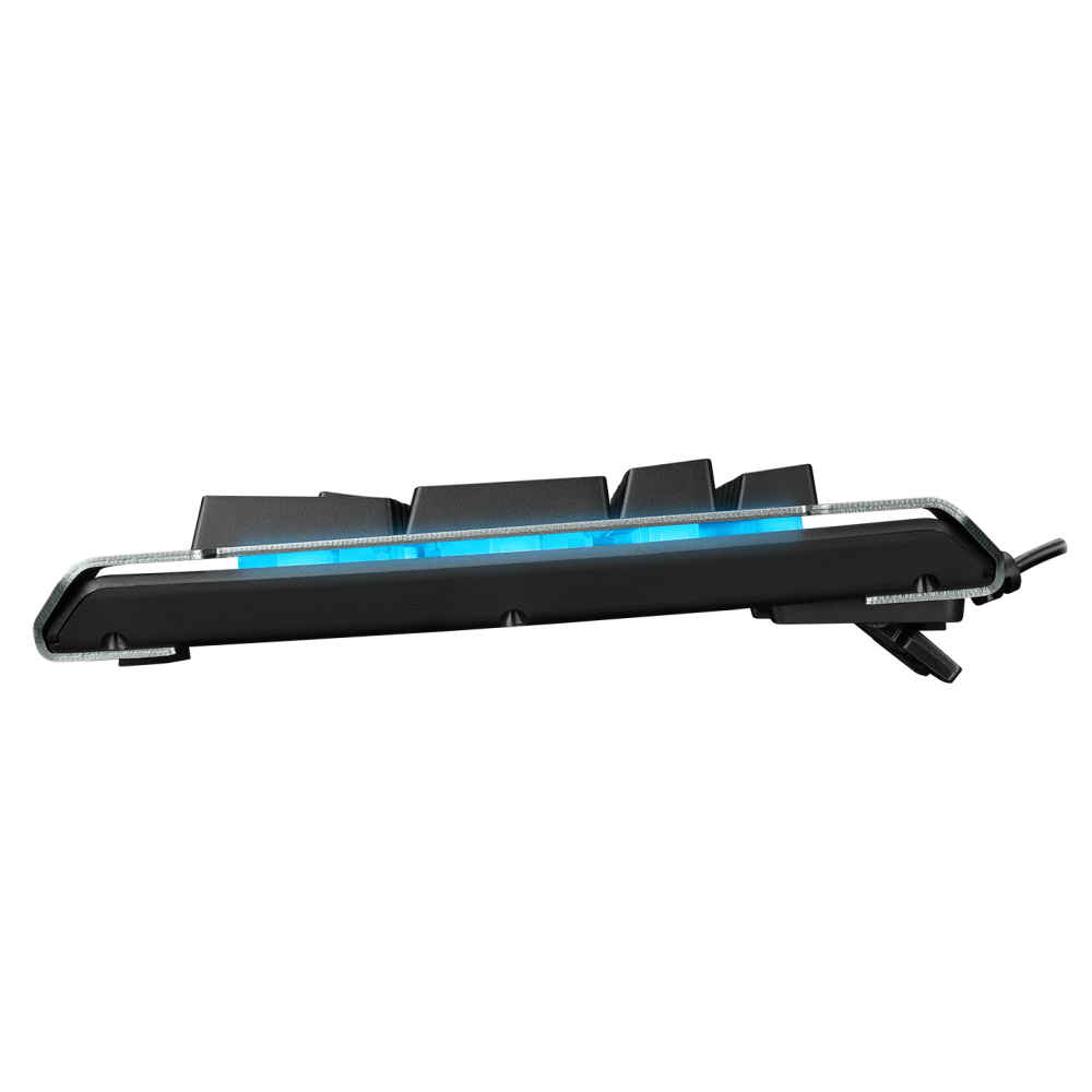 KB-R21 CYBER Siyah USB Rainbow Backlight Membrane Gaming Oyuncu Klavye - Rampage