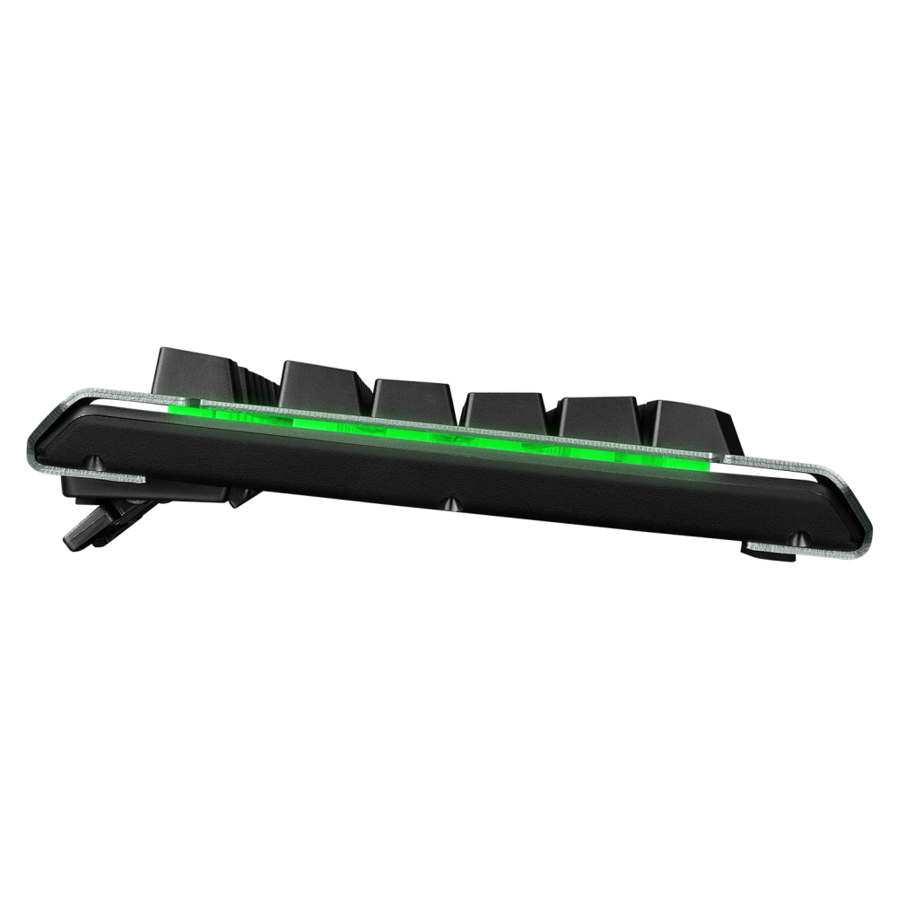 KB-R21 CYBER Siyah USB Rainbow Backlight Membrane Gaming Oyuncu Klavye - Rampage
