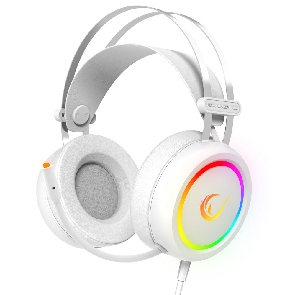 STORMY RGB 7.1 Oyuncu Kulaklığı - Beyaz - Rampage