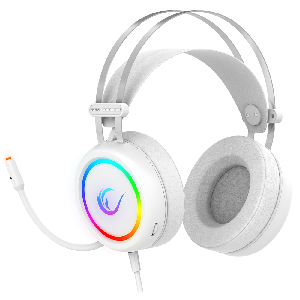 STORMY RGB 7.1 Oyuncu Kulaklığı - Beyaz - Rampage