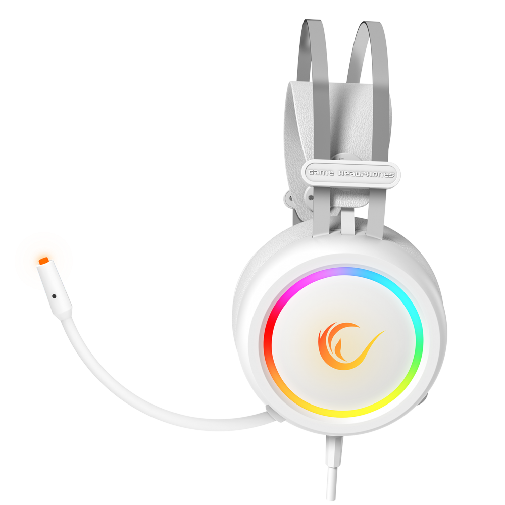 STORMY RGB 7.1 Oyuncu Kulaklığı - Beyaz - Rampage