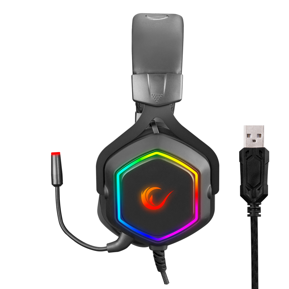 RM-K50 SELECT RGB 7.1 Oyuncu Kulaklığı - Rampage