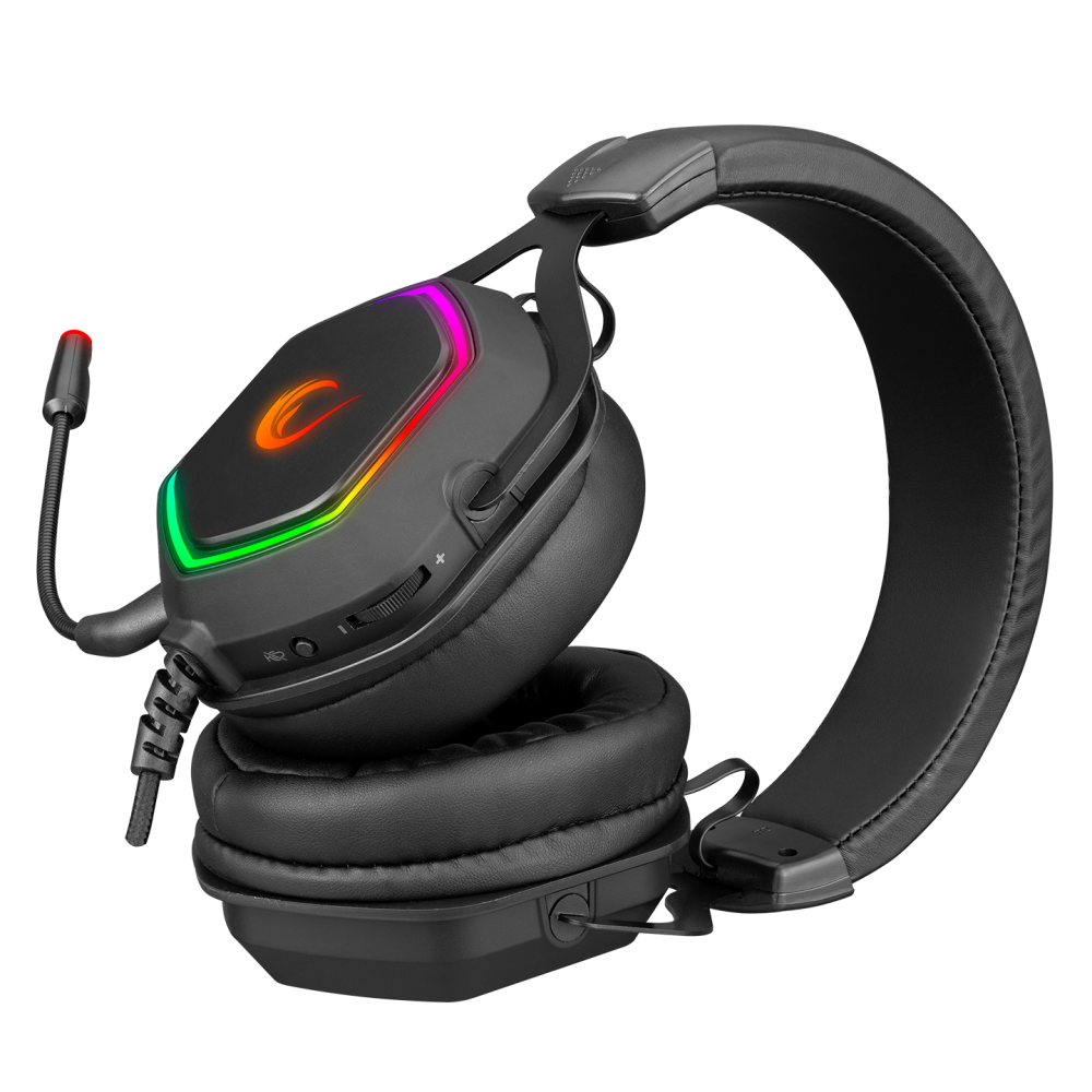 RM-K50 SELECT RGB 7.1 Oyuncu Kulaklığı - Rampage