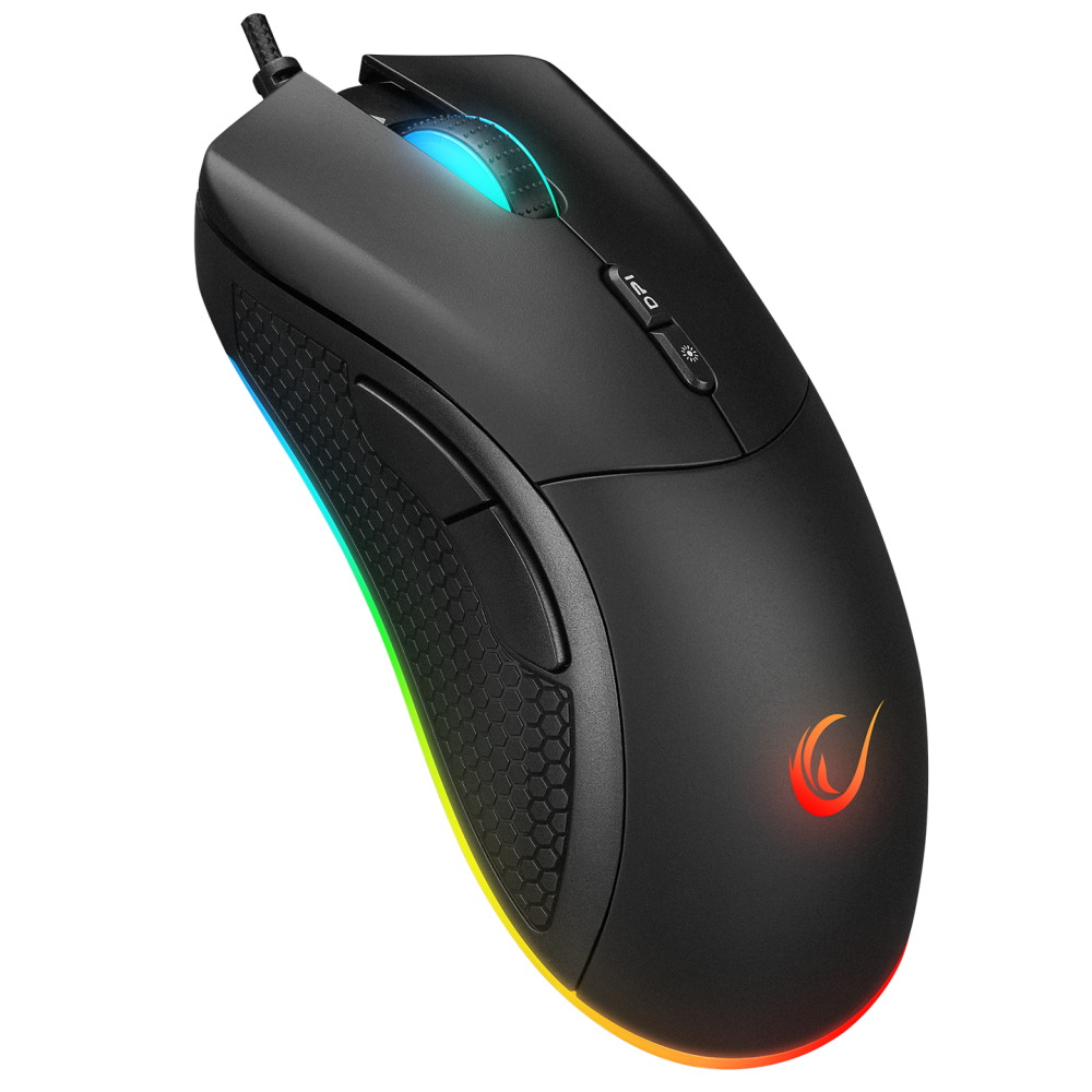 SMX-R53 SNAPPER Usb Siyah 7200 dpi RGB Aydınlatmalı Gaming Oyuncu Mouse
