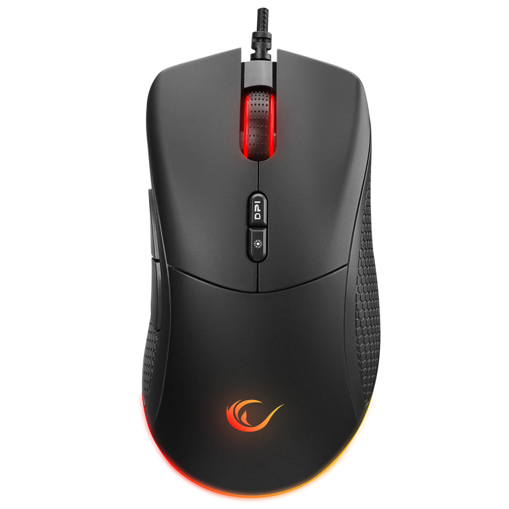 SMX-R53 SNAPPER Usb Siyah 7200 dpi RGB Aydınlatmalı Gaming Oyuncu Mouse - Rampage