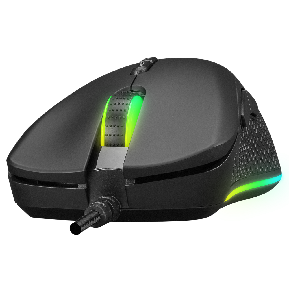 SMX-R53 SNAPPER Usb Siyah 7200 dpi RGB Aydınlatmalı Gaming Oyuncu Mouse - Rampage