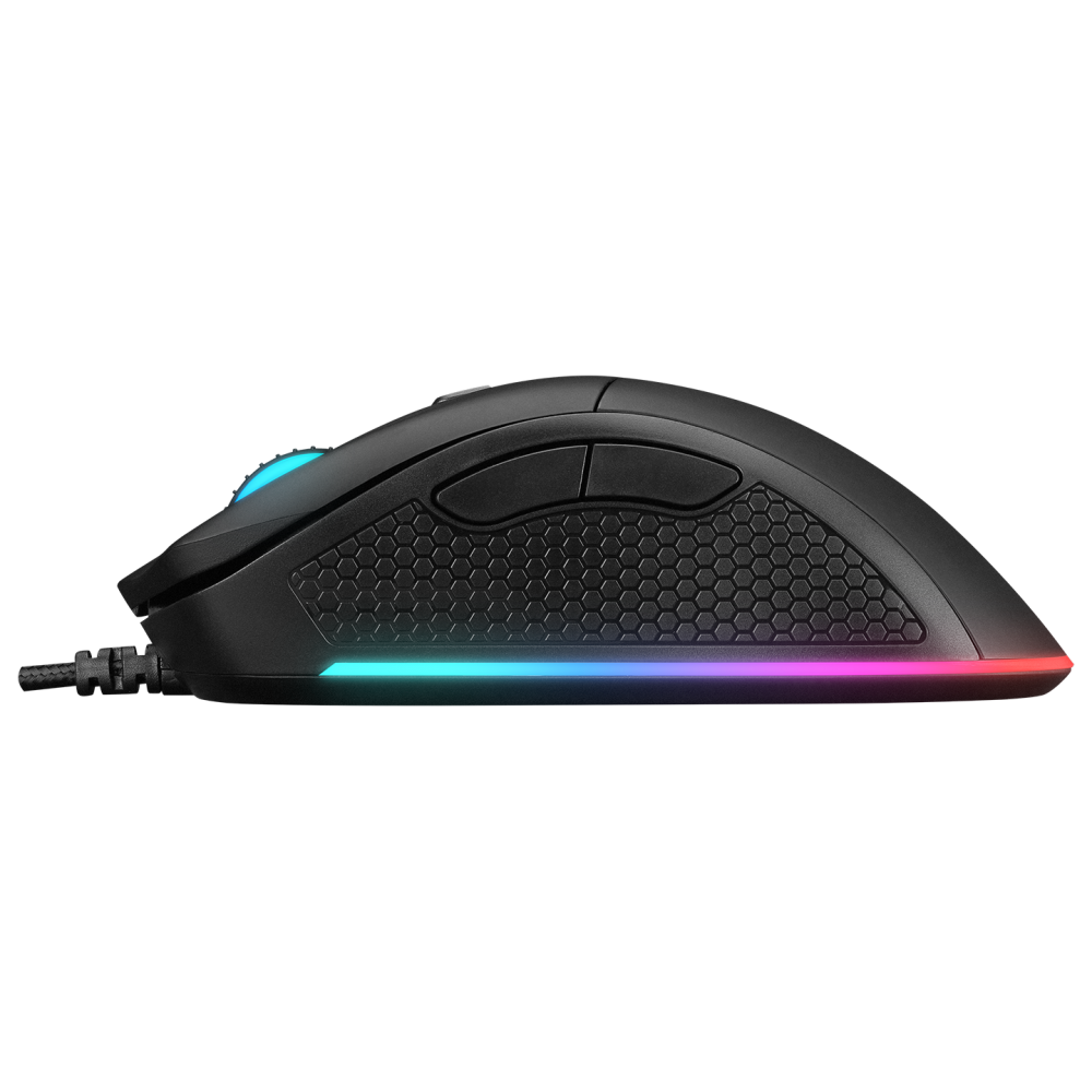 SMX-R53 SNAPPER Usb Siyah 7200 dpi RGB Aydınlatmalı Gaming Oyuncu Mouse - Rampage