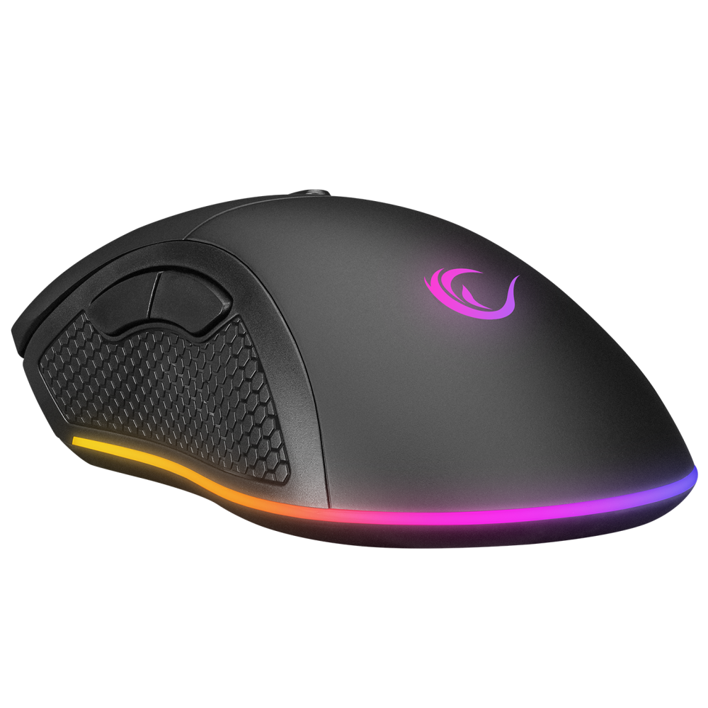 SMX-R53 SNAPPER Usb Siyah 7200 dpi RGB Aydınlatmalı Gaming Oyuncu Mouse - Rampage