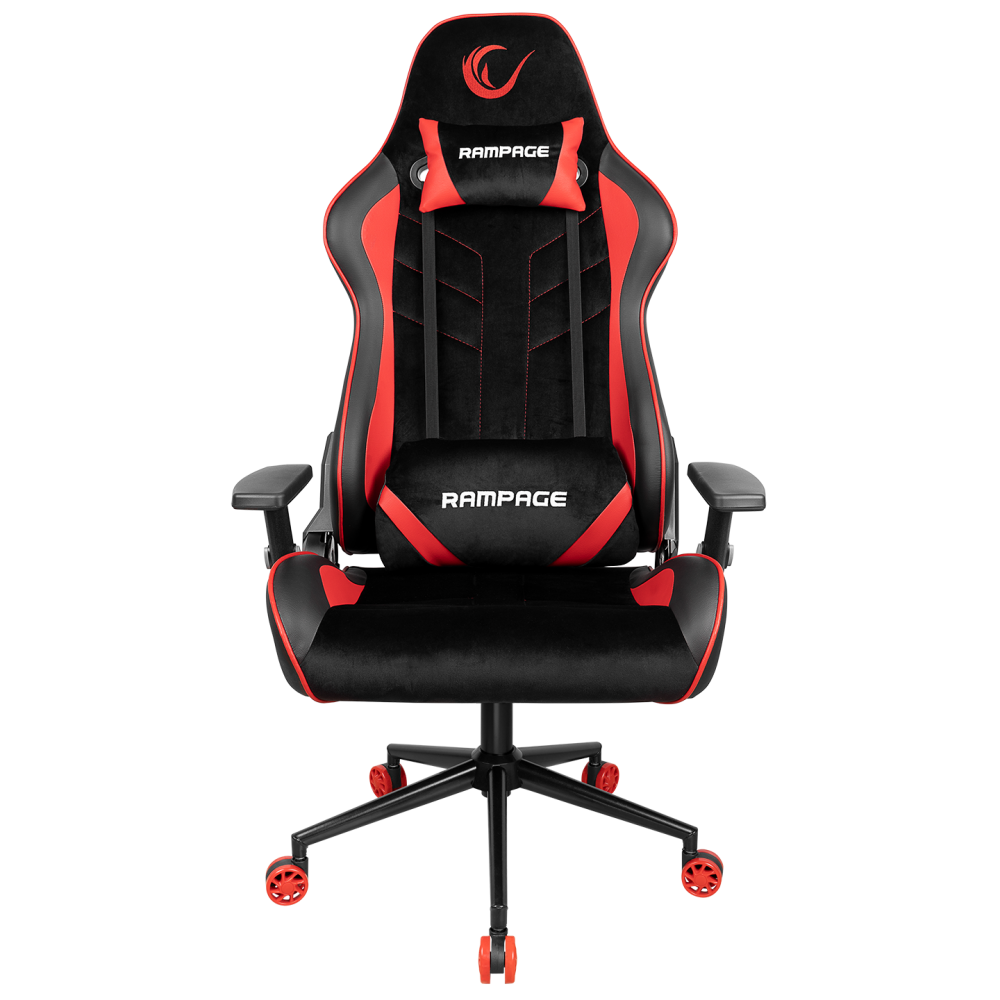 KL-R9 Alcantara Series Üst Seviye Terletmez Kumaş Kırmızı/Siyah Gaming Oyuncu Koltuğu