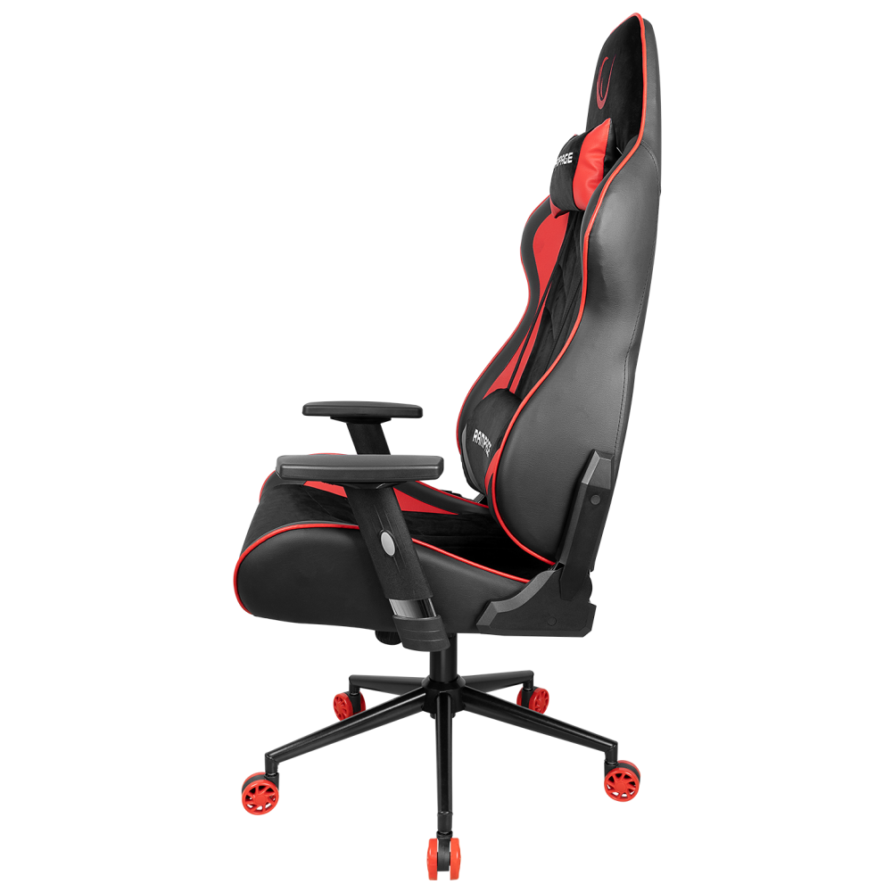 KL-R9 Alcantara Series Üst Seviye Terletmez Kumaş Kırmızı/Siyah Gaming Oyuncu Koltuğu