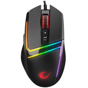 SMX-R76 BOLT Usb Siyah RGB Ledli 10000 dpi Gaming Oyuncu Mouse - Rampage