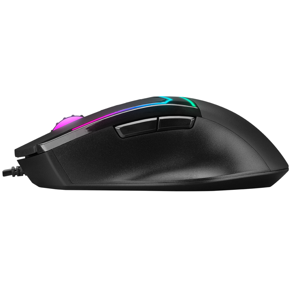 SMX-R76 BOLT Usb Siyah RGB Ledli 10000 dpi Gaming Oyuncu Mouse - Rampage