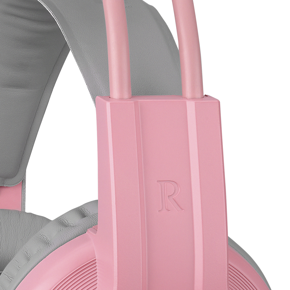 RM-K91 X-CATTY RGB 7.1 Oyuncu Kulaklığı - Pembe - Rampage