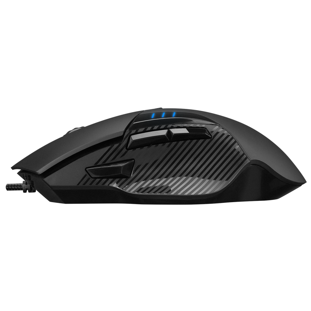 SMX-R83 X-FORCE Usb Siyah 10000 dpi RGB Aydınlatmalı Gaming Oyuncu Mouse - Rampage