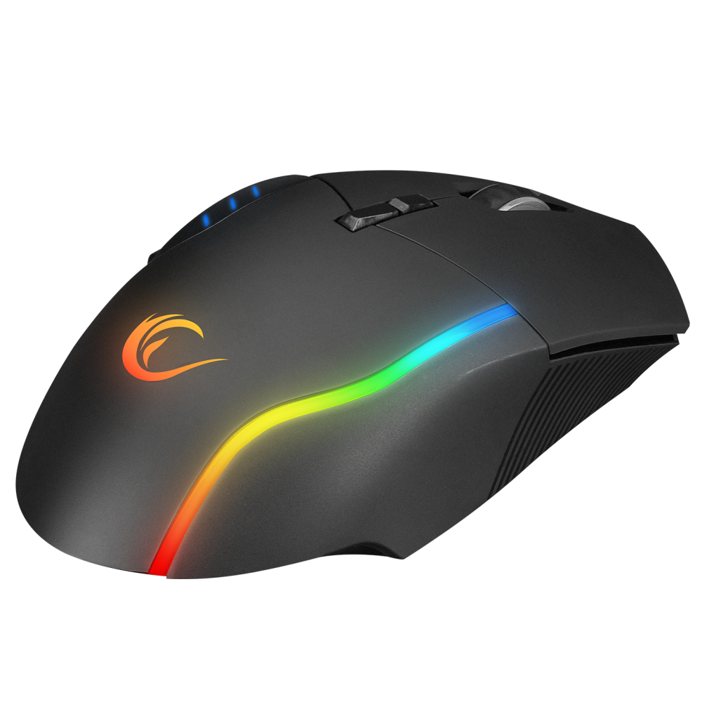 SMX-R83 X-FORCE Usb Siyah 10000 dpi RGB Aydınlatmalı Gaming Oyuncu Mouse - Rampage