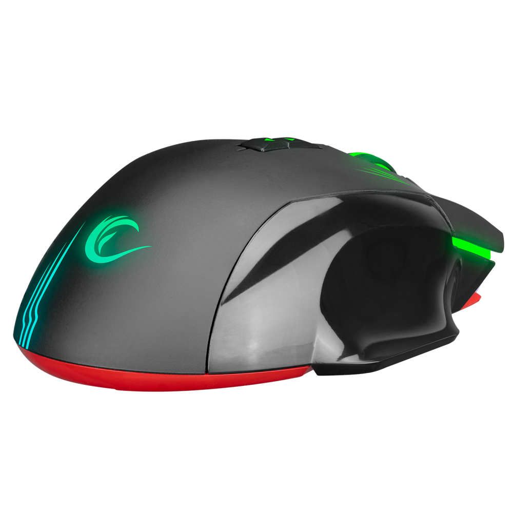 SMX-G38 CLAW Usb 7 Makro Tuşlu RGB 12800 DPI Gaming Oyuncu Mouse - Rampage