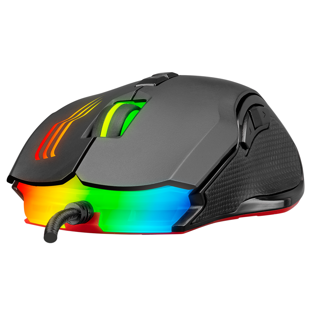 SMX-G38 CLAW Usb 7 Makro Tuşlu RGB 12800 DPI Gaming Oyuncu Mouse - Rampage