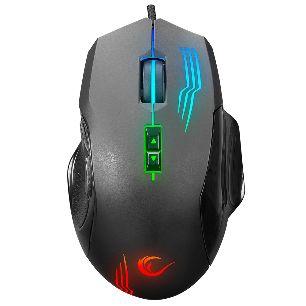SMX-G38 CLAW Usb 7 Makro Tuşlu RGB 12800 DPI Gaming Oyuncu Mouse - Rampage