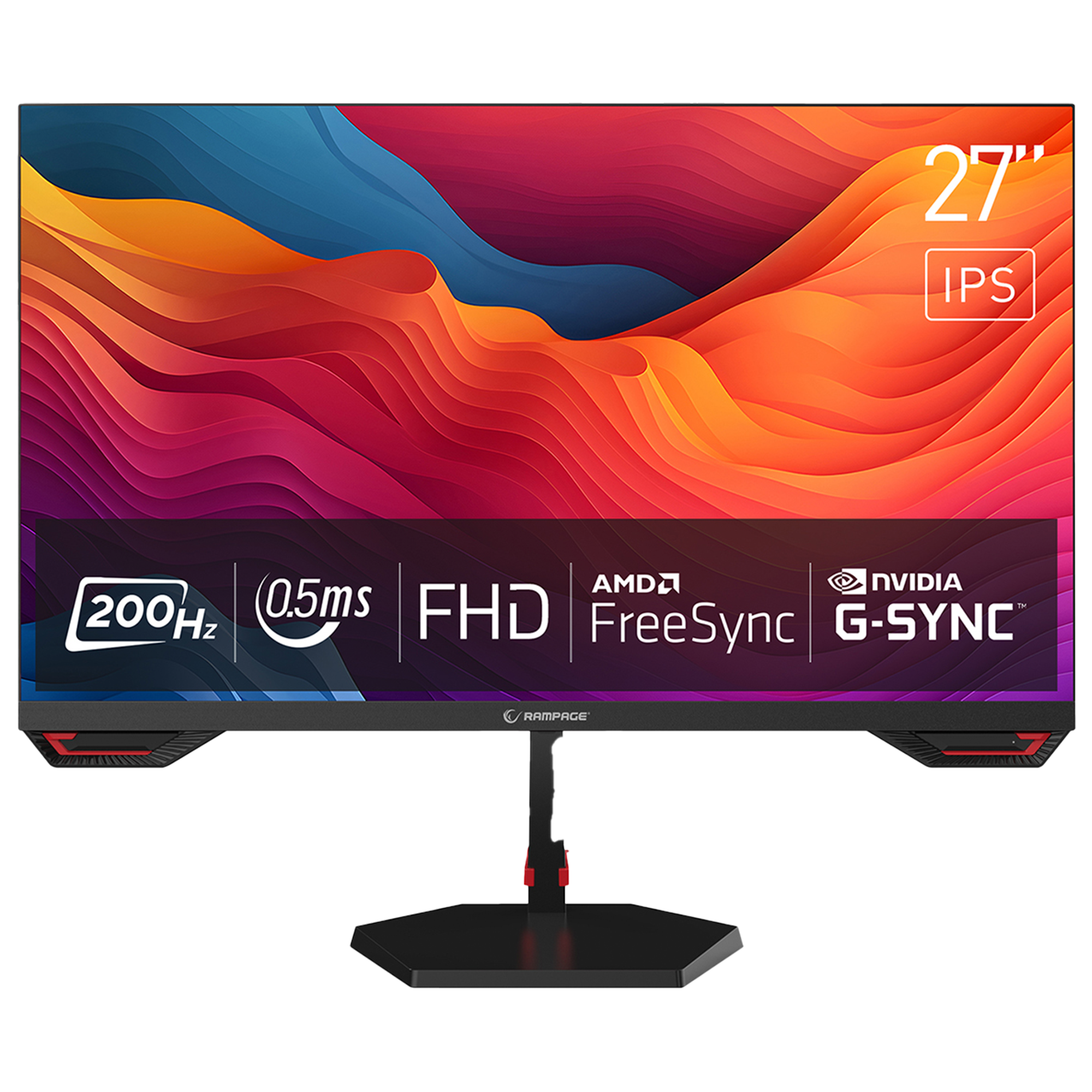 Crimson CR27R200 27'' 200Hz 0.5ms(MPRT) FHD Oyuncu Monitörü