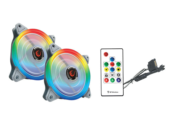 RB-K2 120*120*2 Aurora LED Şerit Uzaktan Kumandalı Fan - Rampage