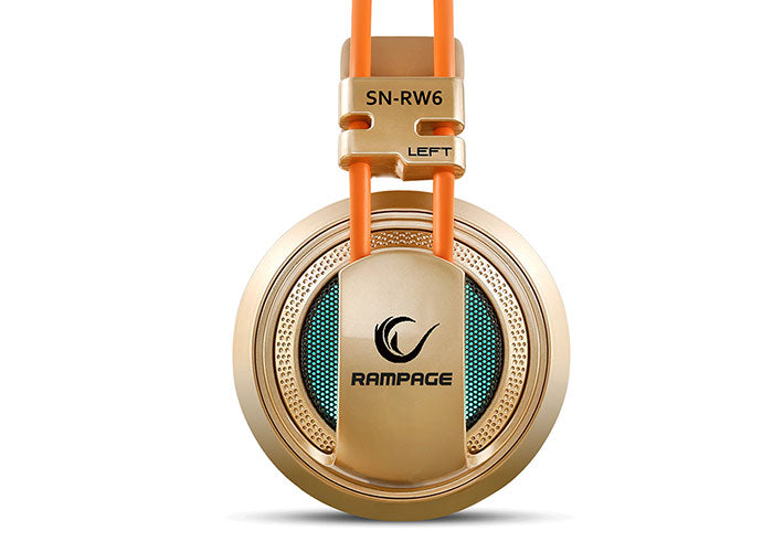 SN-RW6 RAPTOR 7.1 Oyuncu Kulaklığı - Altın - Rampage