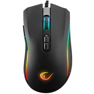 SMX-R44 V2 Makrolu Siyah 12800 DPI RGB Ledli 80 Million Huano Switch Gaming Oyuncu Mouse - Rampage