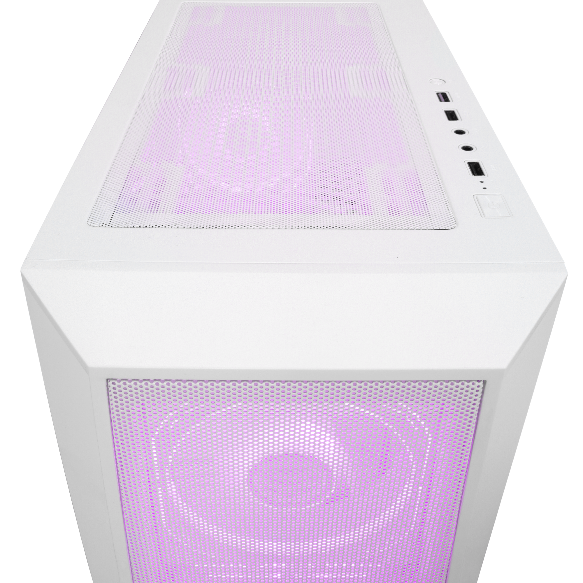 GLARE Mesh 650W 80+ Beyaz ATX Mid-T Gaming Oyuncu Kasası - Rampage