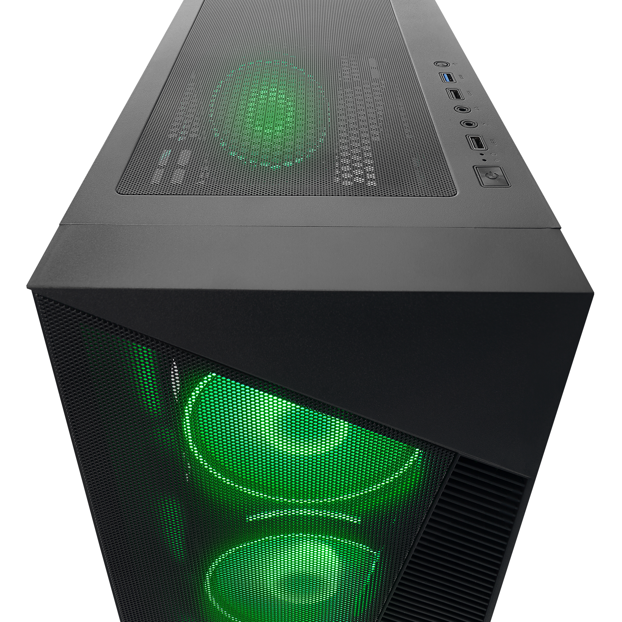 INSPIRER Mesh 650W 80+ Siyah ATX Mid-T Gaming Oyuncu Kasası - Rampage