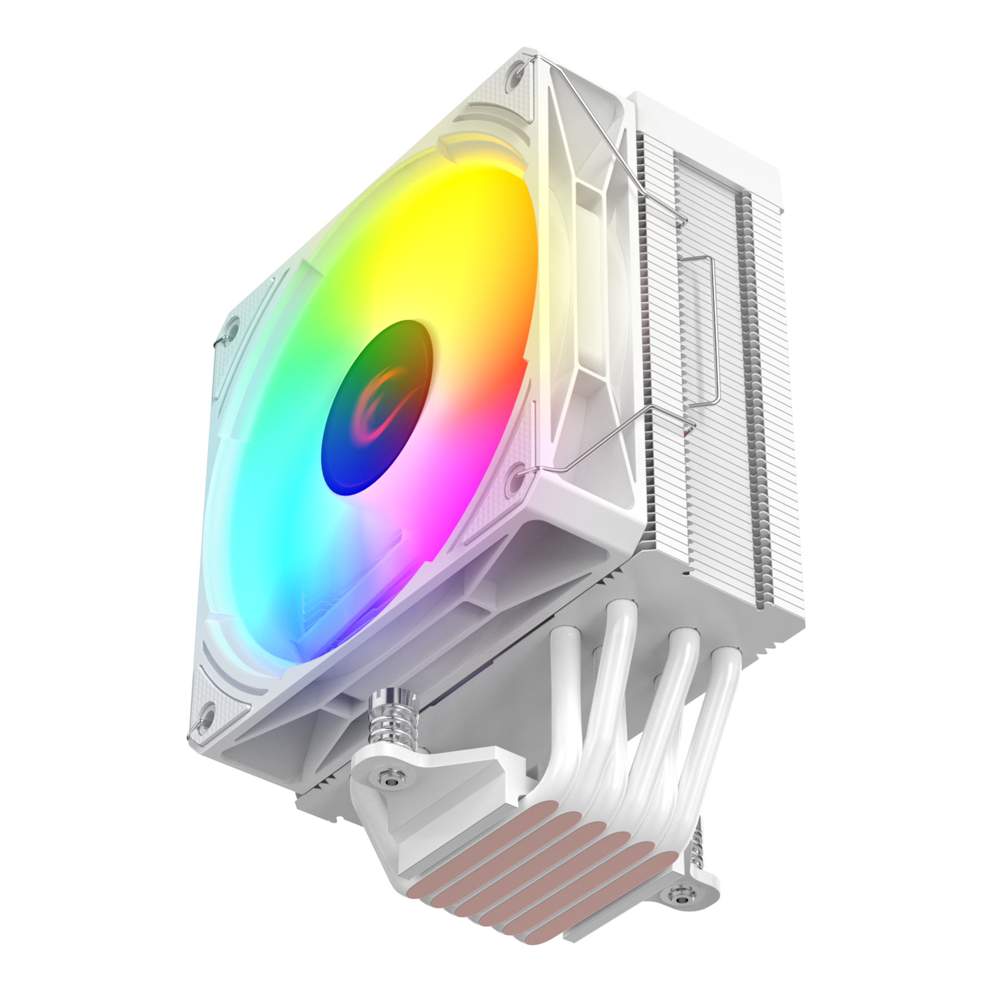 OCTAGON C70 Beyaz Göstergeli AM5/LGA1700 Uyumlu Hava Soğutmalı CPU Fan - Rampage