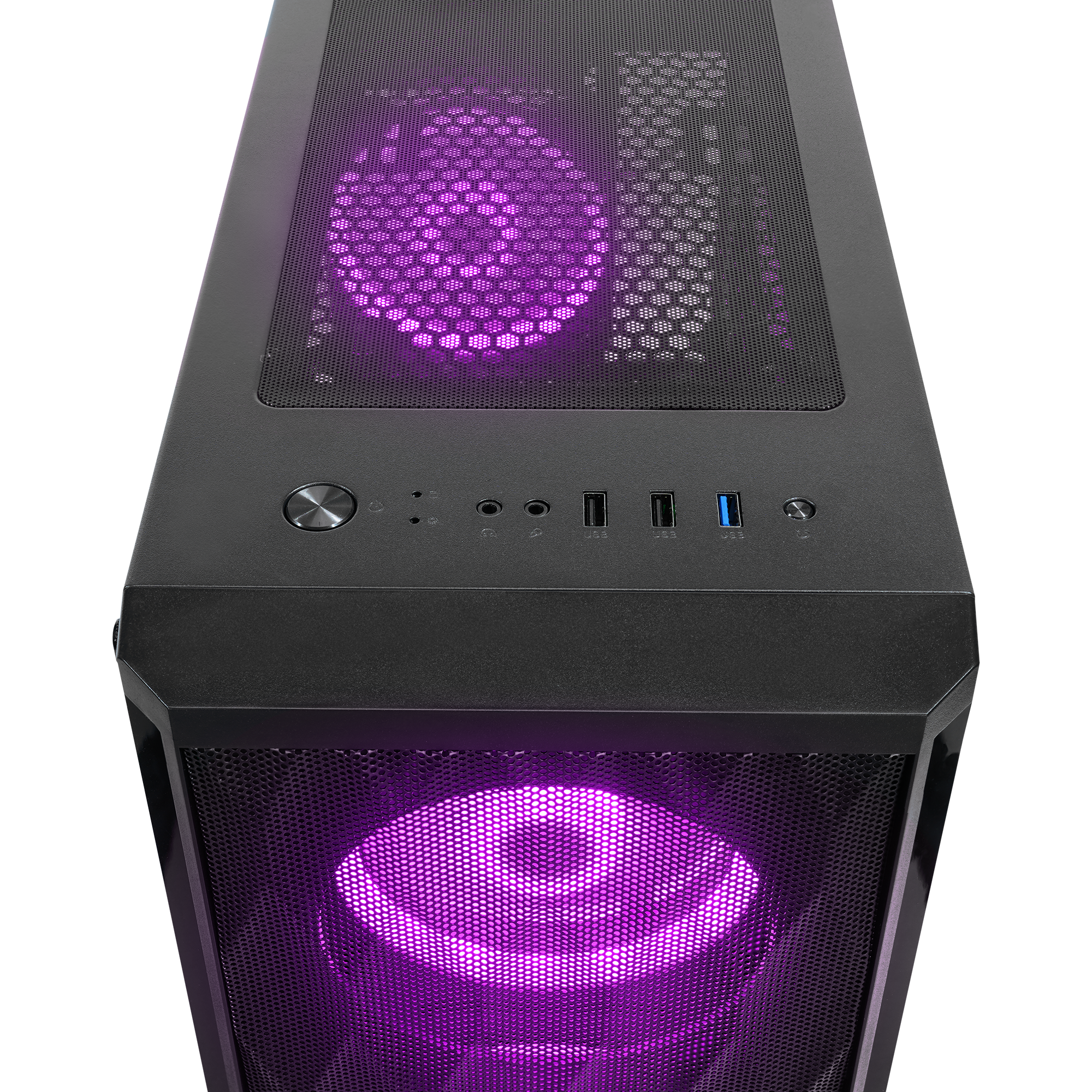 X-HORSE 850W 80+ 4*12cm ARGB Fan+Kontrolcü Manyetik Temperli Camlı Mid-T Gaming Oyuncu Kasası - Rampage