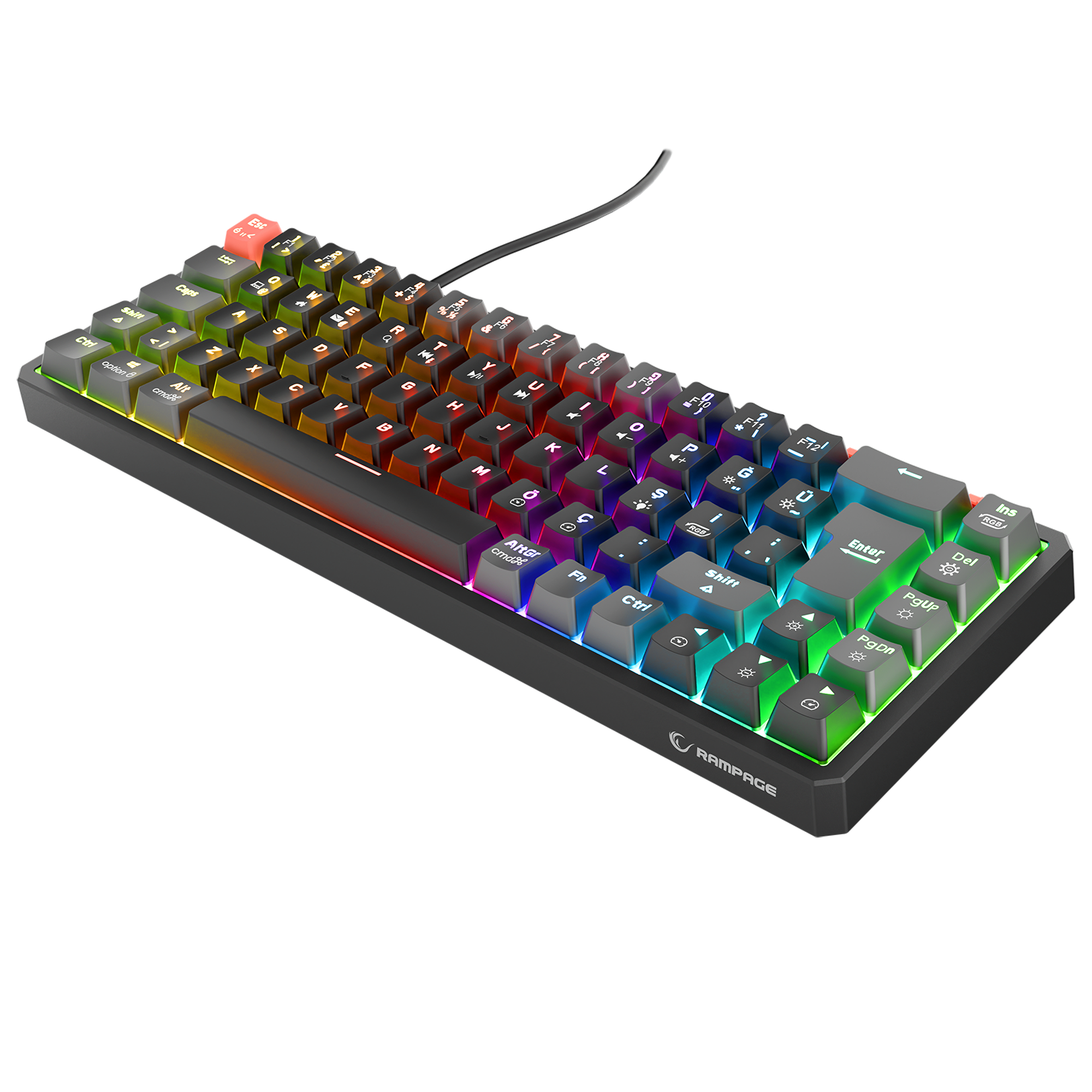 Yoru Mini RGB Mekanik Oyuncu Klavyesi