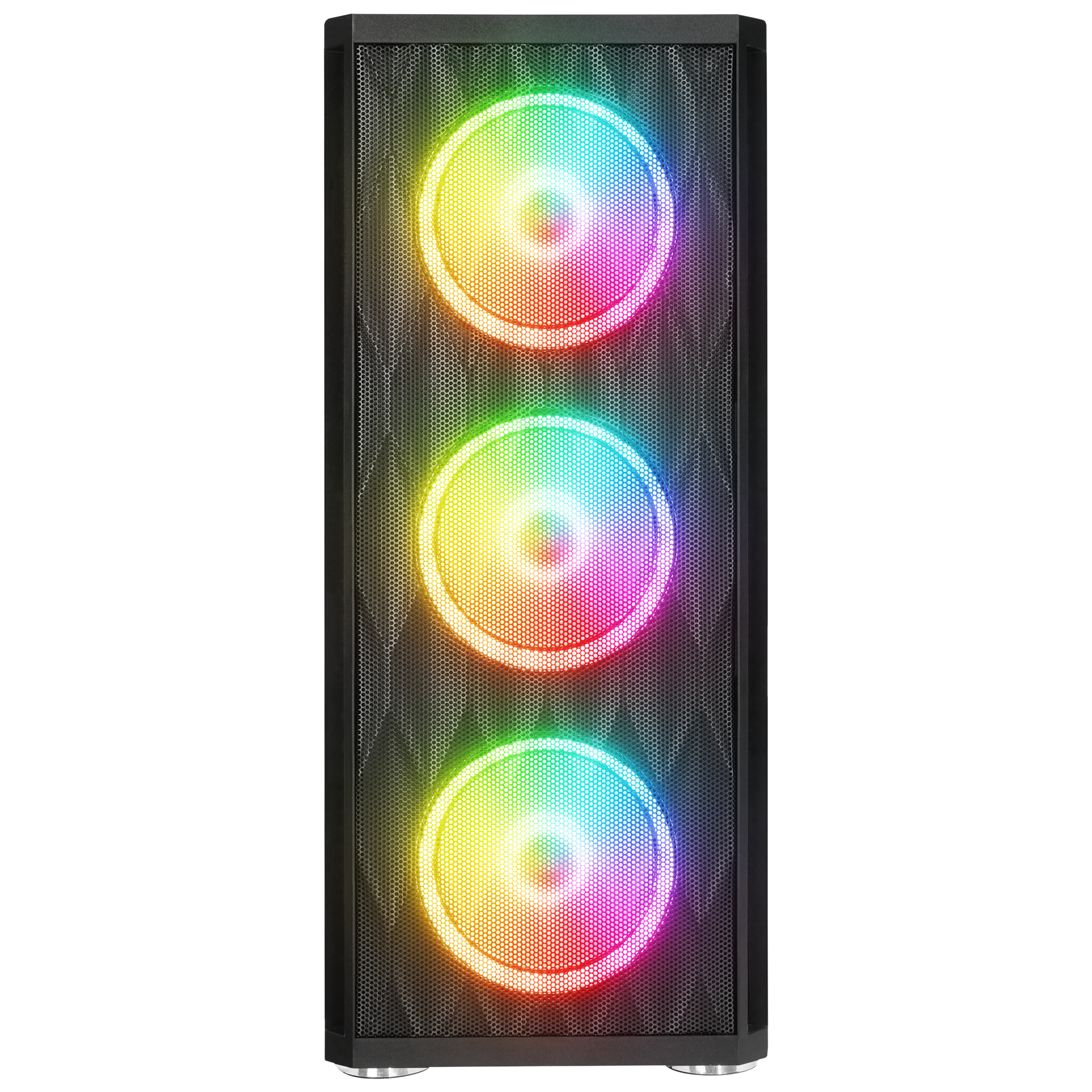 X-HORSE 850W 80+ 4*12cm ARGB Fan+Kontrolcü Manyetik Temperli Camlı Mid-T Gaming Oyuncu Kasası - Rampage