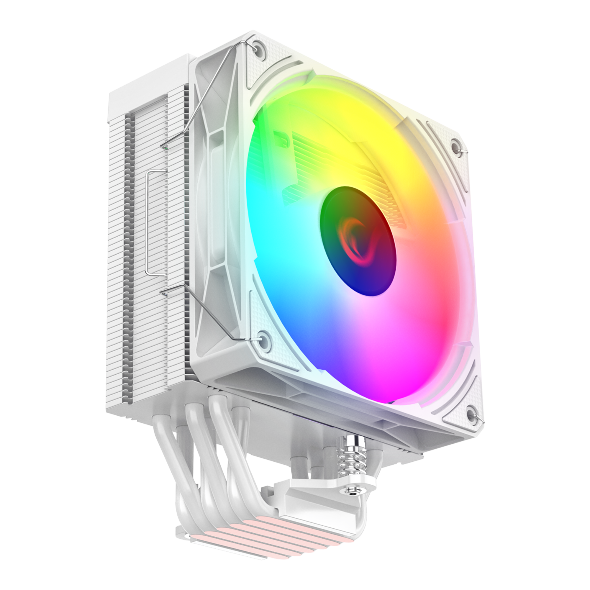 OCTAGON C70 Beyaz Göstergeli AM5/LGA1700 Uyumlu Hava Soğutmalı CPU Fan - Rampage