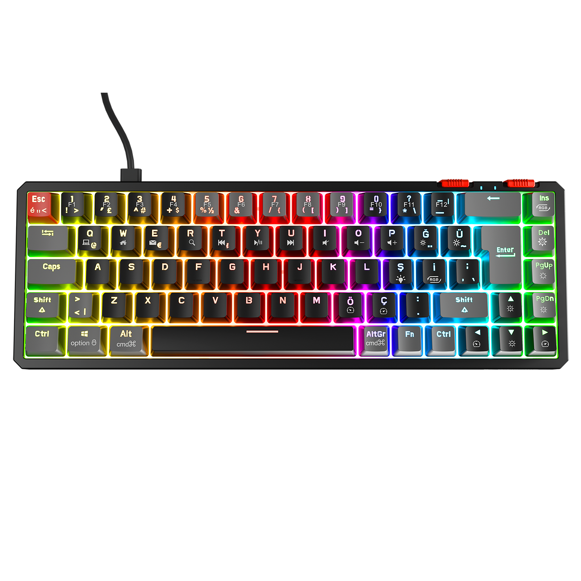 Yoru Mini RGB Mekanik Oyuncu Klavyesi