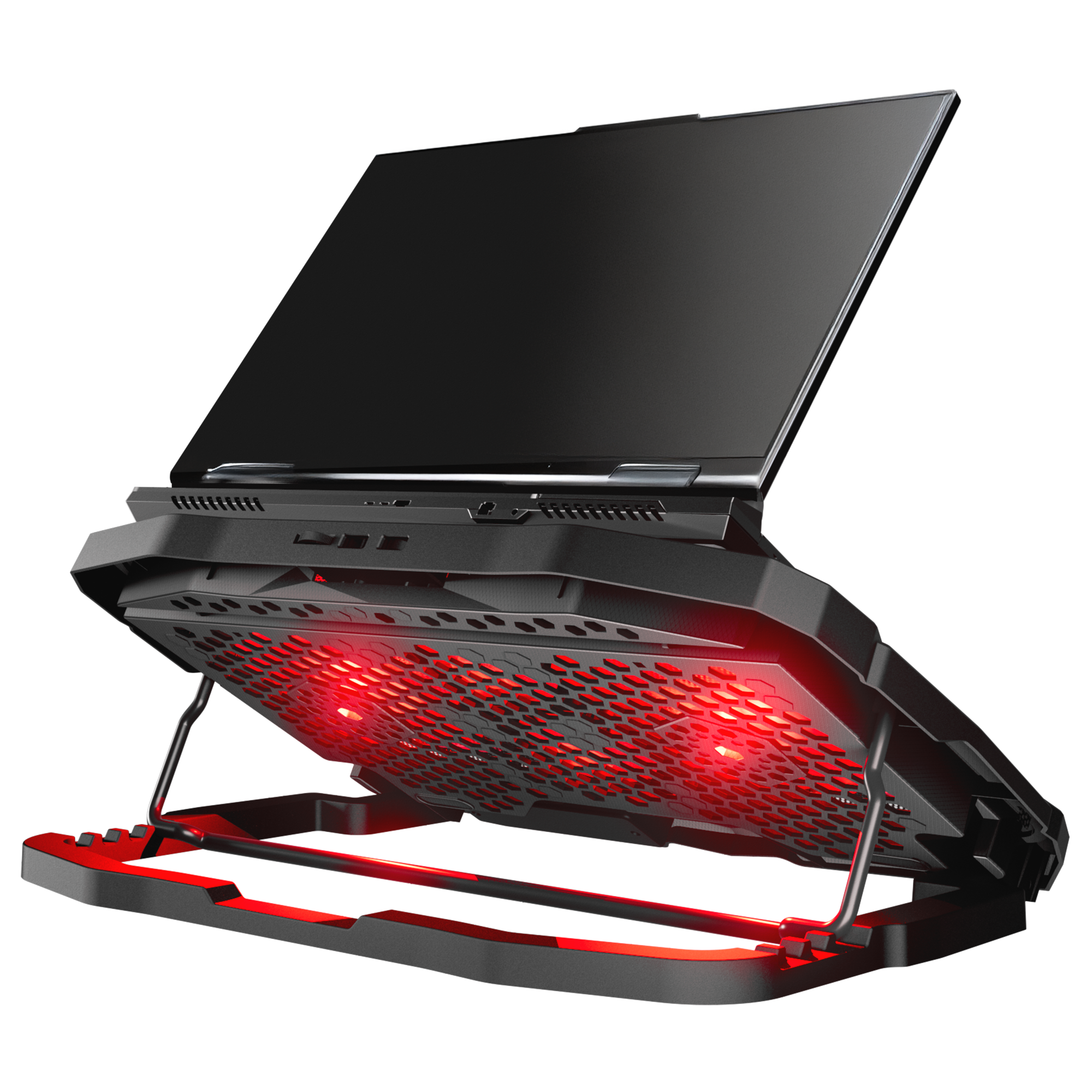 AD-RX34 X-FRAME Siyah 4 Adet Fanlı Notebook Soğutucu Stand - Rampage