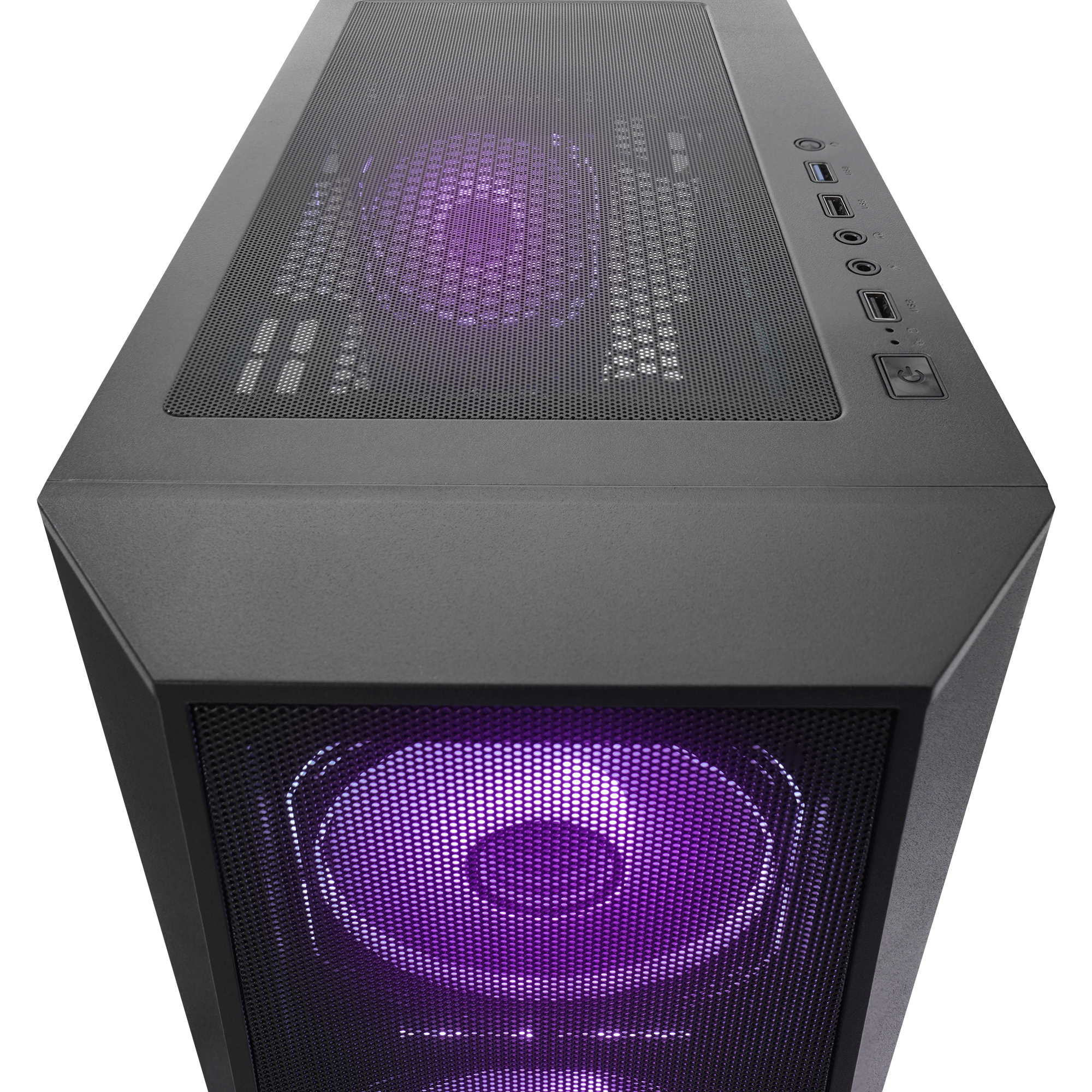 GLARE Mesh 650W 80+ Siyah ATX Mid-T Gaming Oyuncu Kasası - Rampage