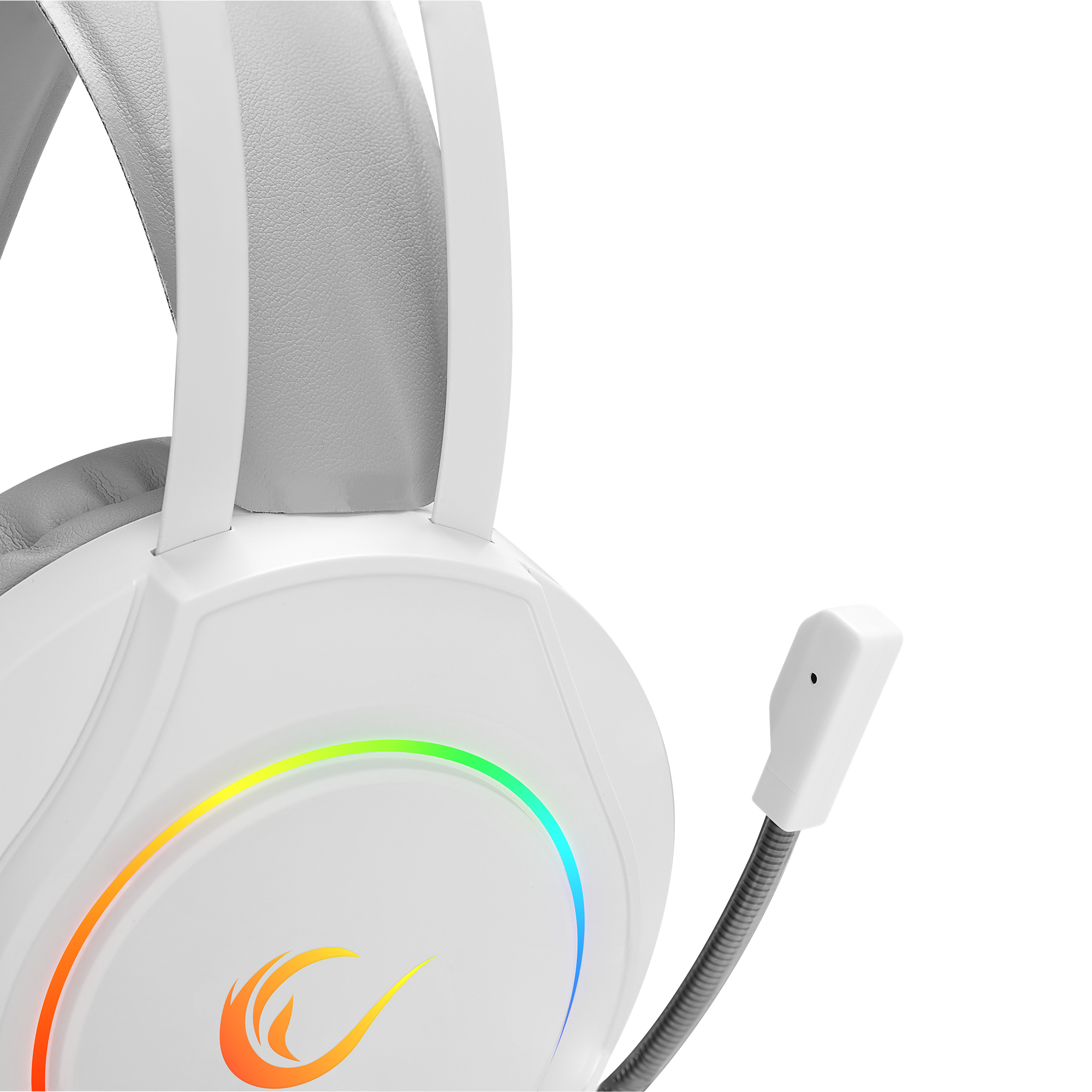 RM-K45 ORBIT-S Beyaz RGB Led 7.1 Gaming Mikrofonlu Oyuncu Kulaklığı