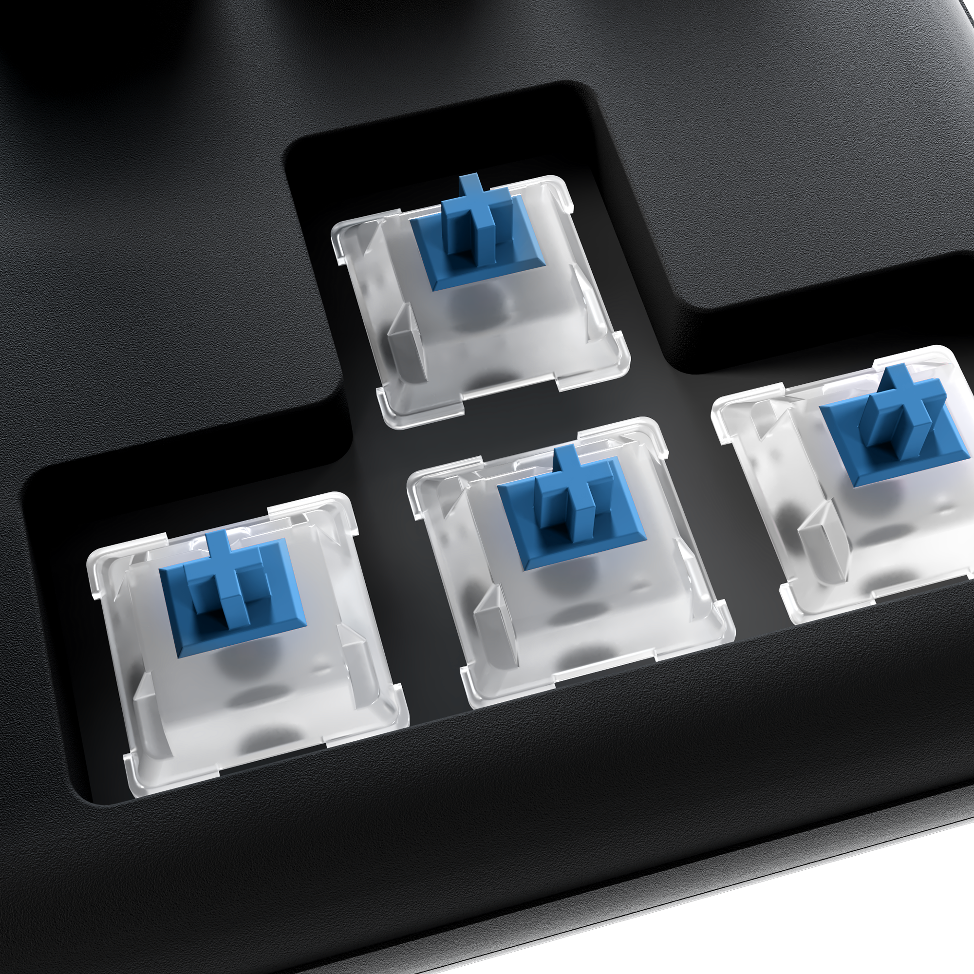 CLAW Siyah TKL BLUE SWITCH Mekanik Gaming Oyuncu Klavyesi - Rampage