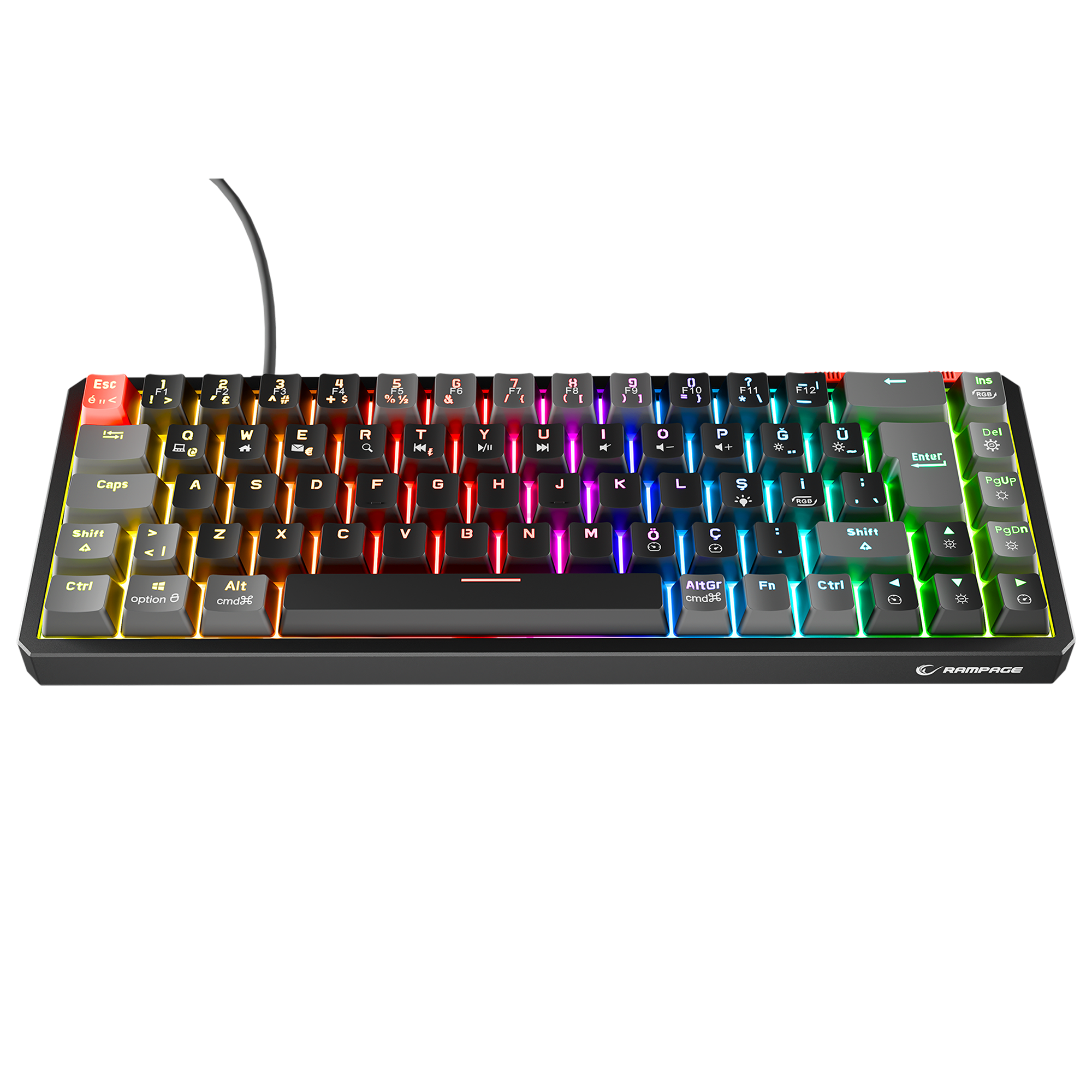 Yoru Mini RGB Mekanik Oyuncu Klavyesi