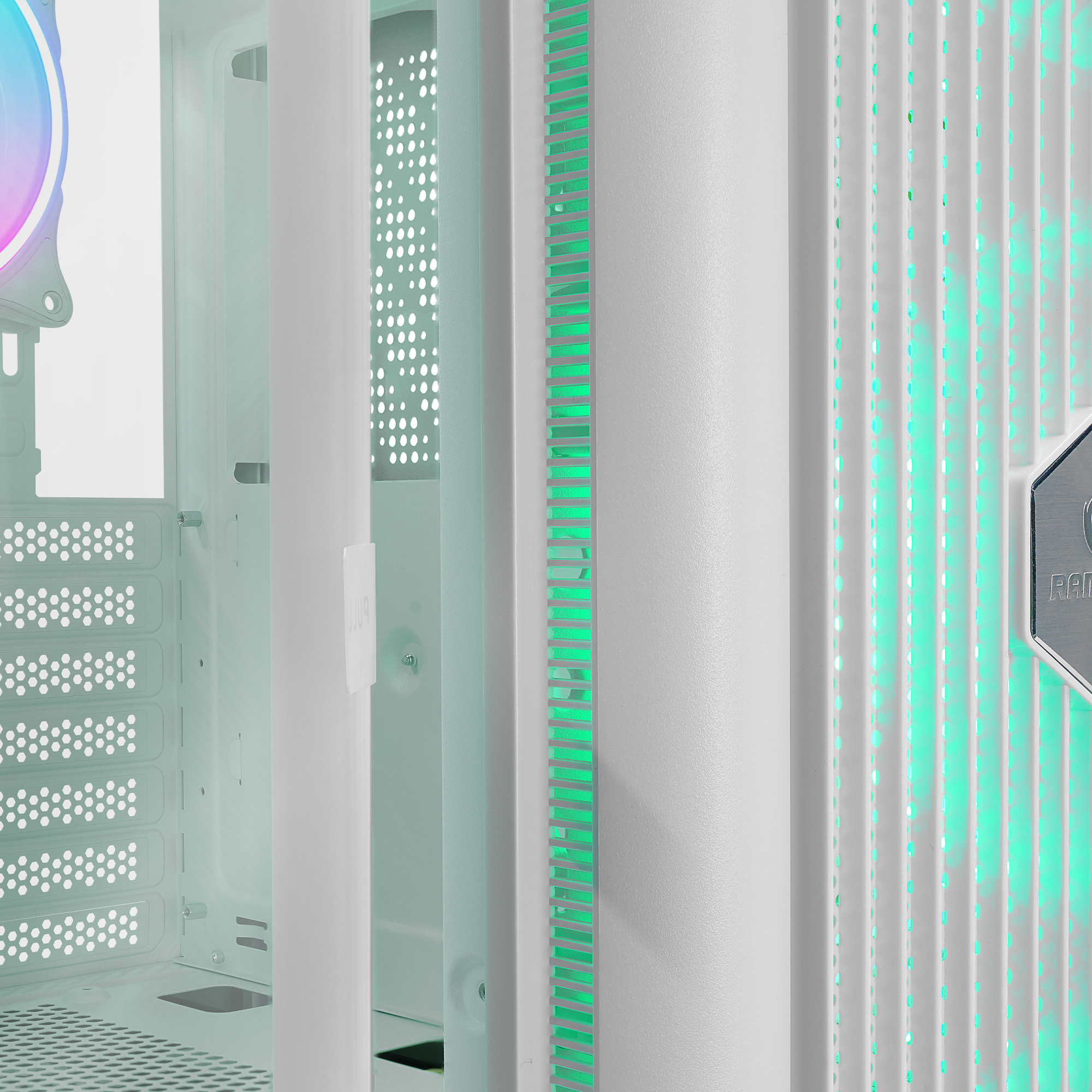 PROLIX Mesh 650W 80+ Beyaz ATX Mid-T Gaming Oyuncu Kasası - Rampage