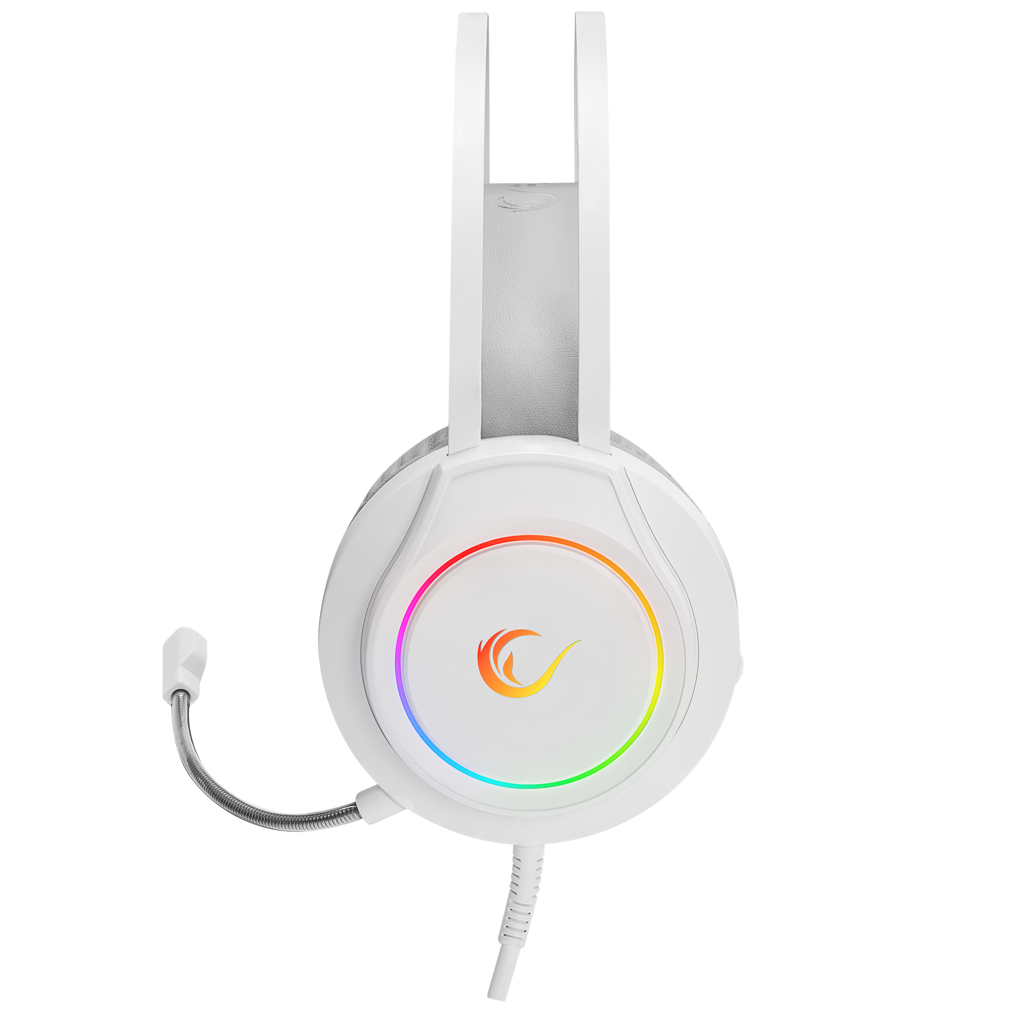 RM-K45 ORBIT-S Beyaz RGB Led 7.1 Gaming Mikrofonlu Oyuncu Kulaklığı