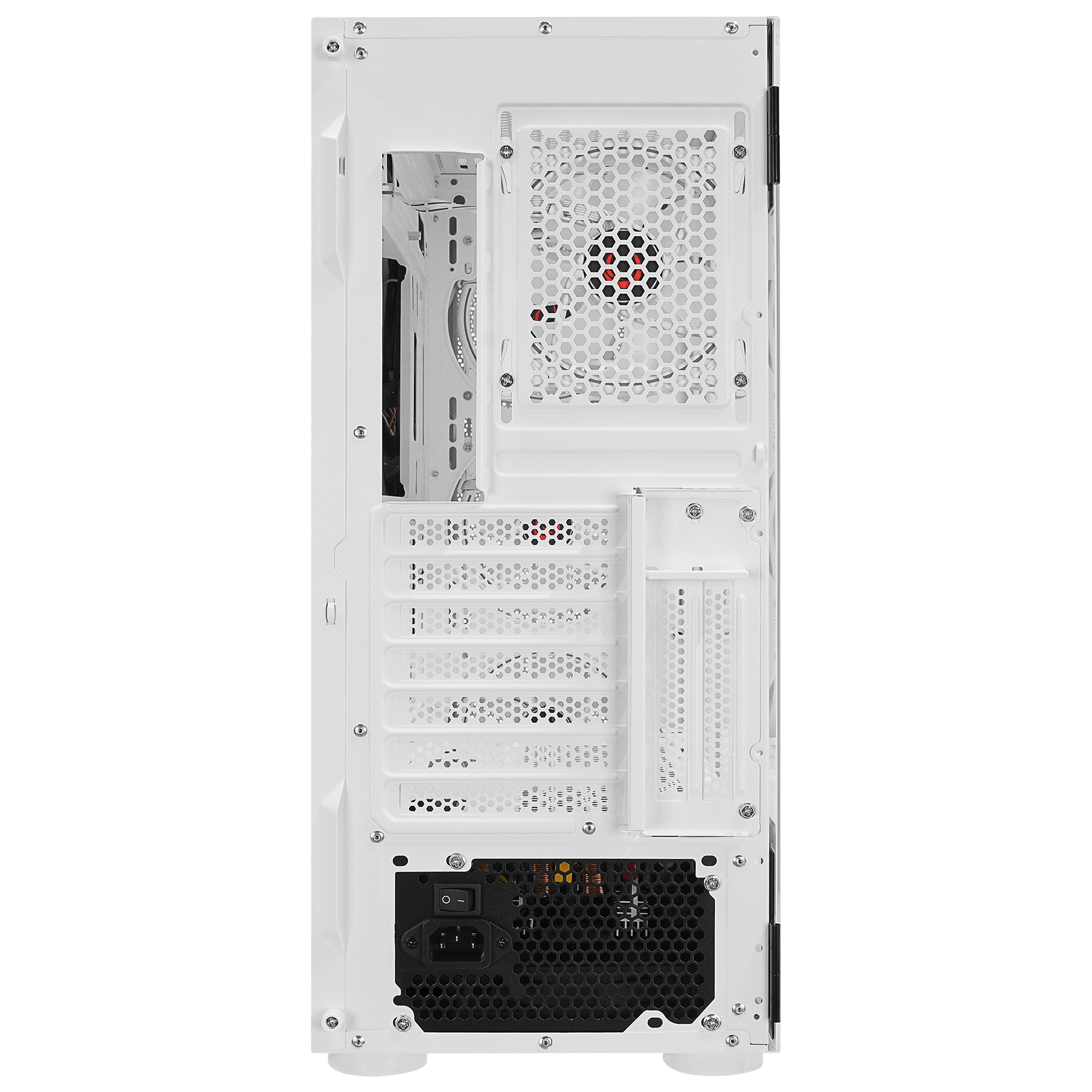 PROLIX Mesh 650W 80+ Beyaz ATX Mid-T Gaming Oyuncu Kasası - Rampage